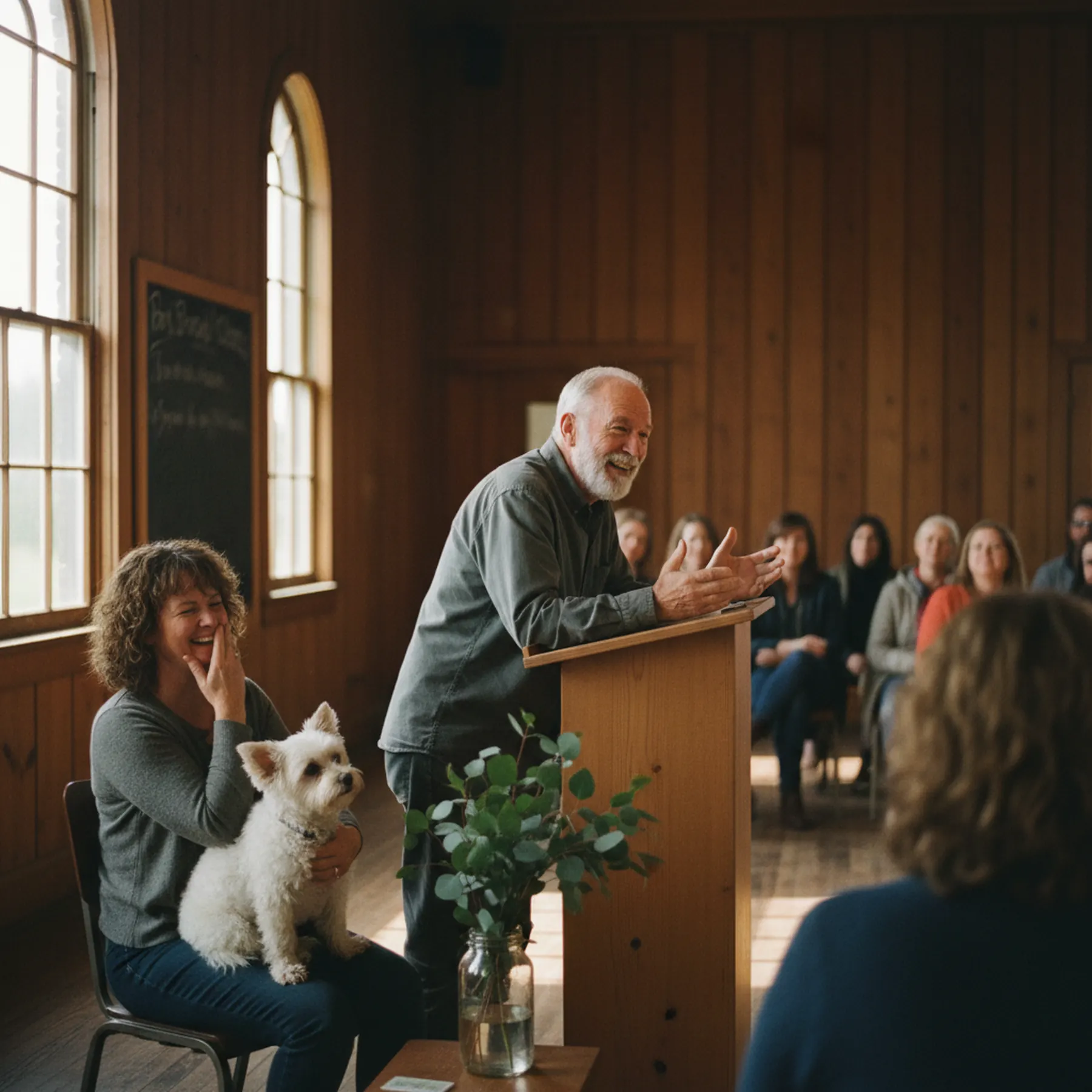 Palco principal com plateia